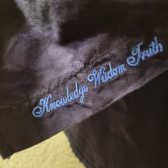 Robert Graham M Navy Blue (Sashiko)Textured Paisley Short Sleeve Button Up Shirt - Picture 5 of 13